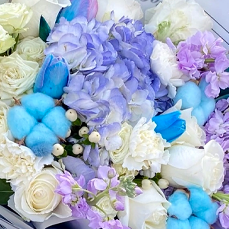 Букет Голубая звезда